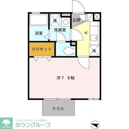 ビラージュの物件間取画像